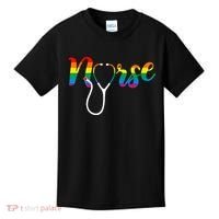 Nurse Rainbow Kids T-Shirt thumb 0