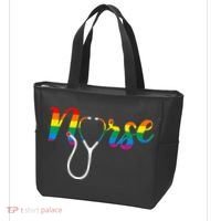 Nurse Rainbow Tote Bag thumb 3