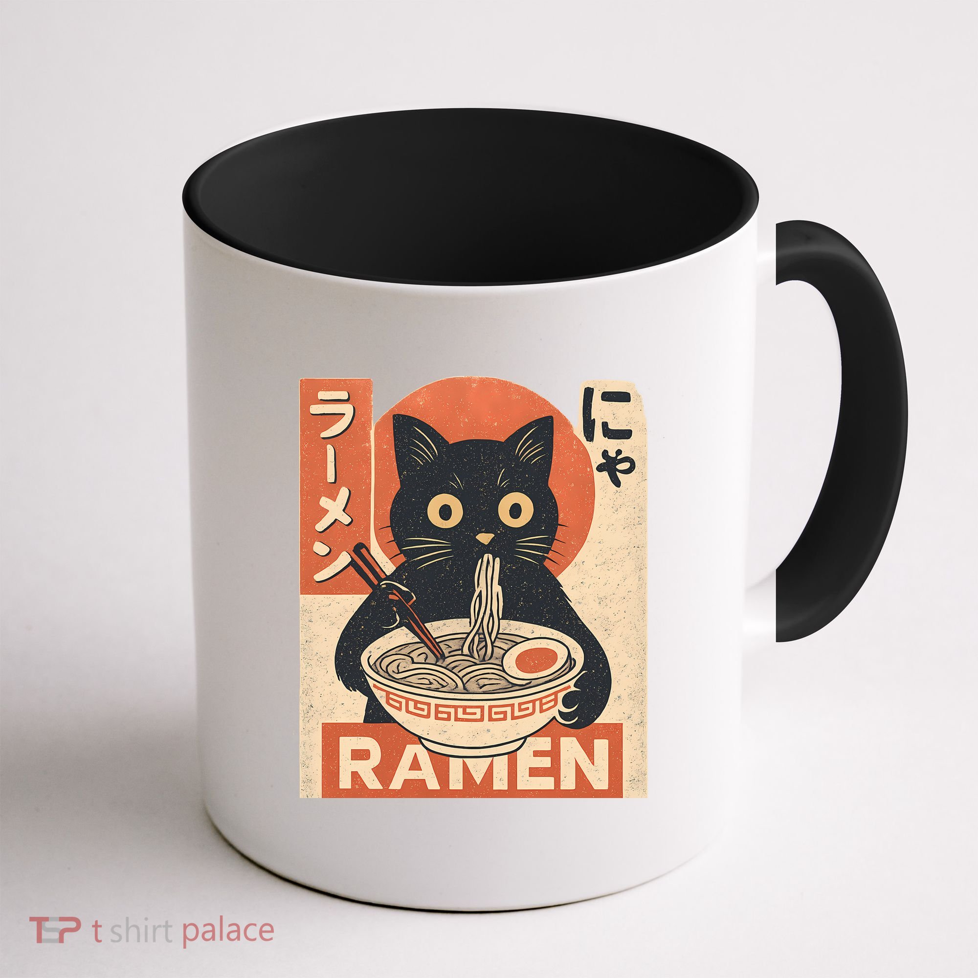 Neko Ramen Coffee Mug