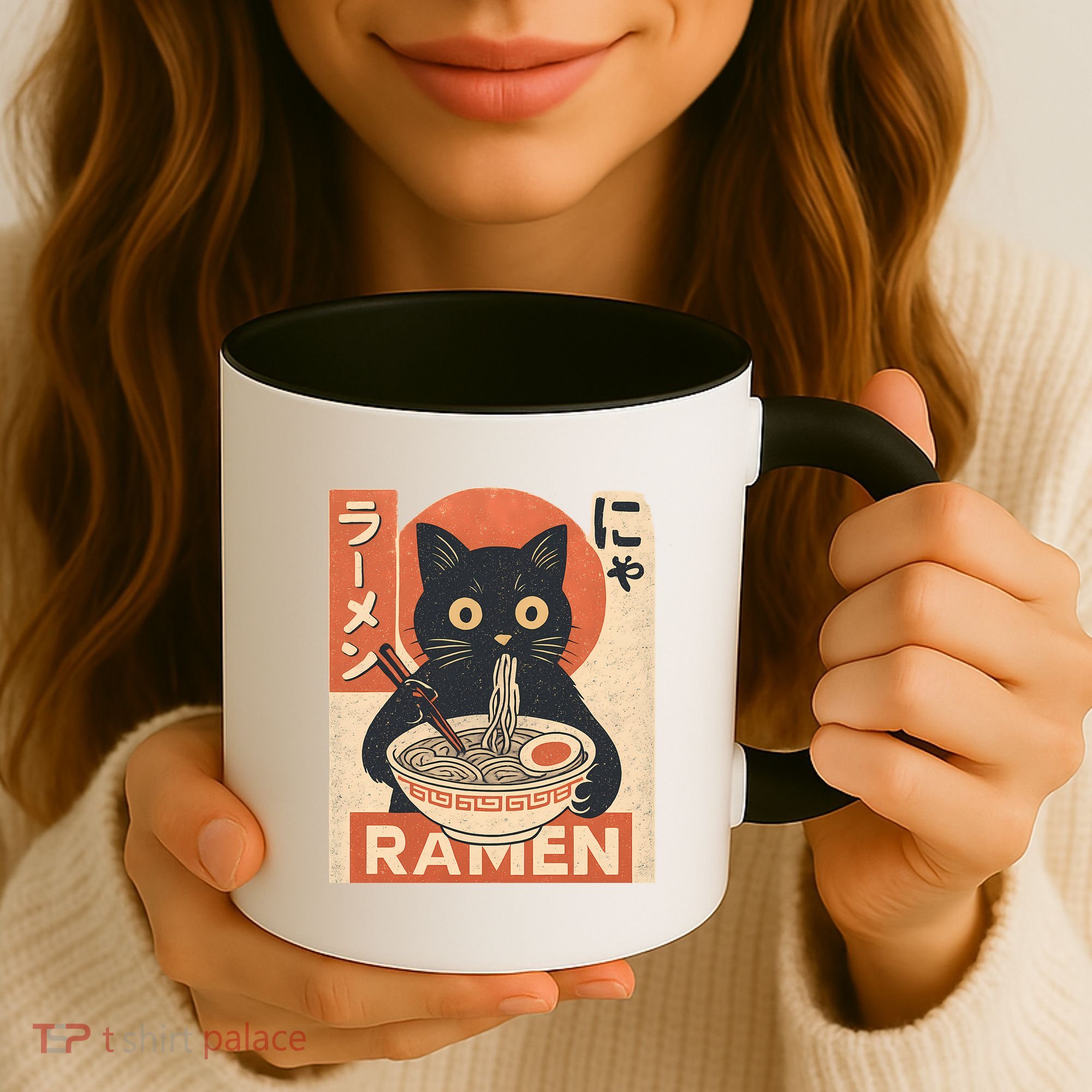 Neko Ramen Coffee Mug