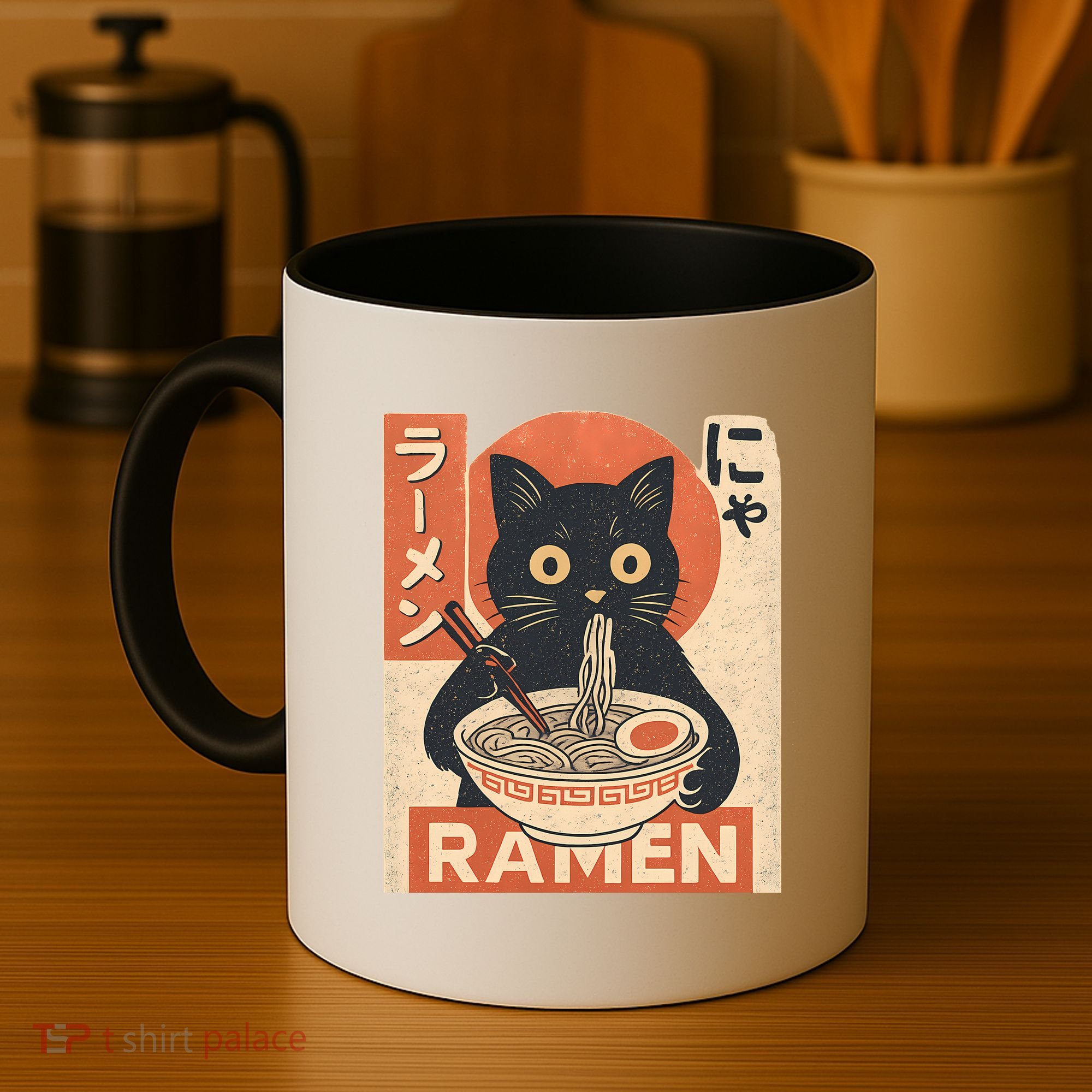 Neko Ramen Coffee Mug