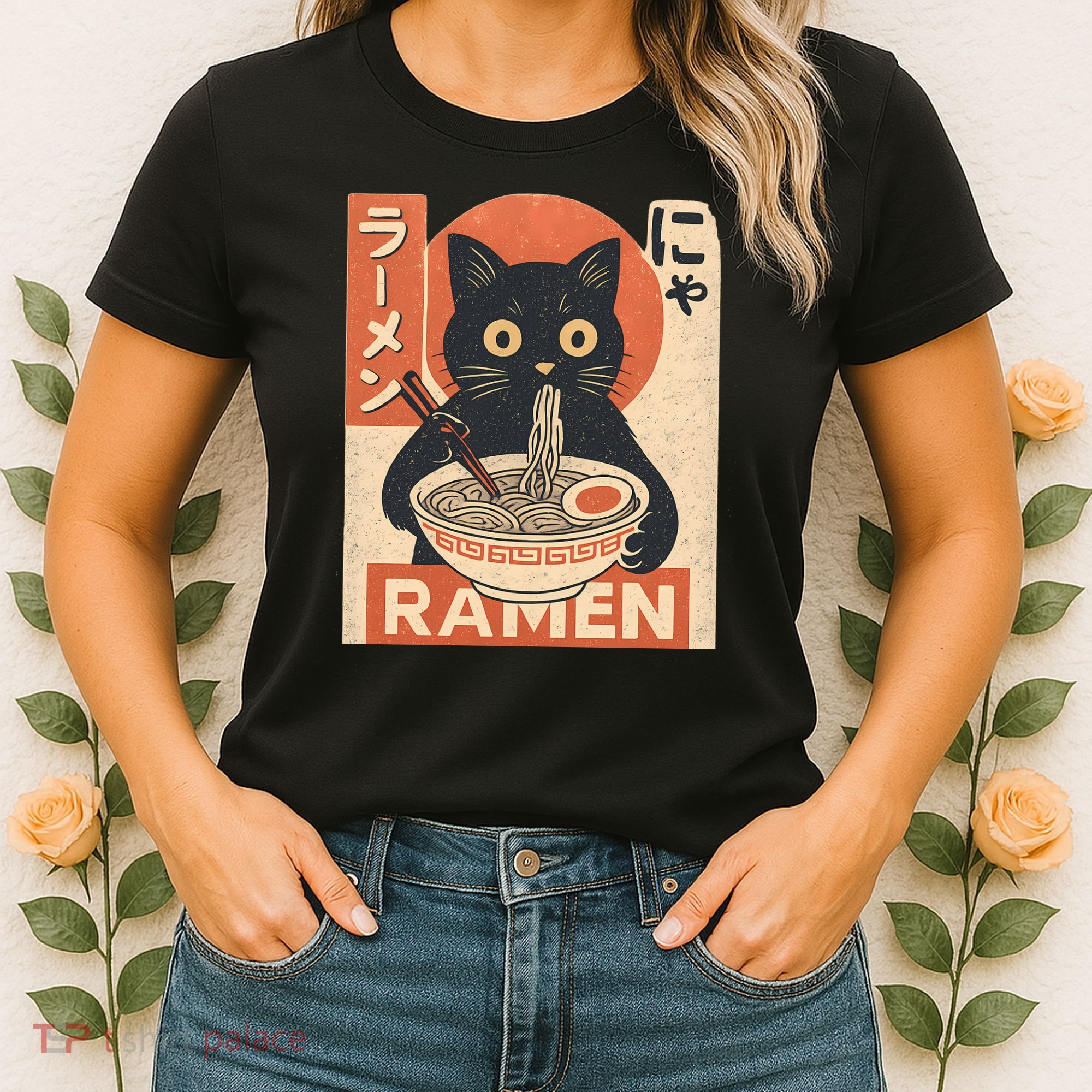 Neko Ramen Women's T-Shirt
