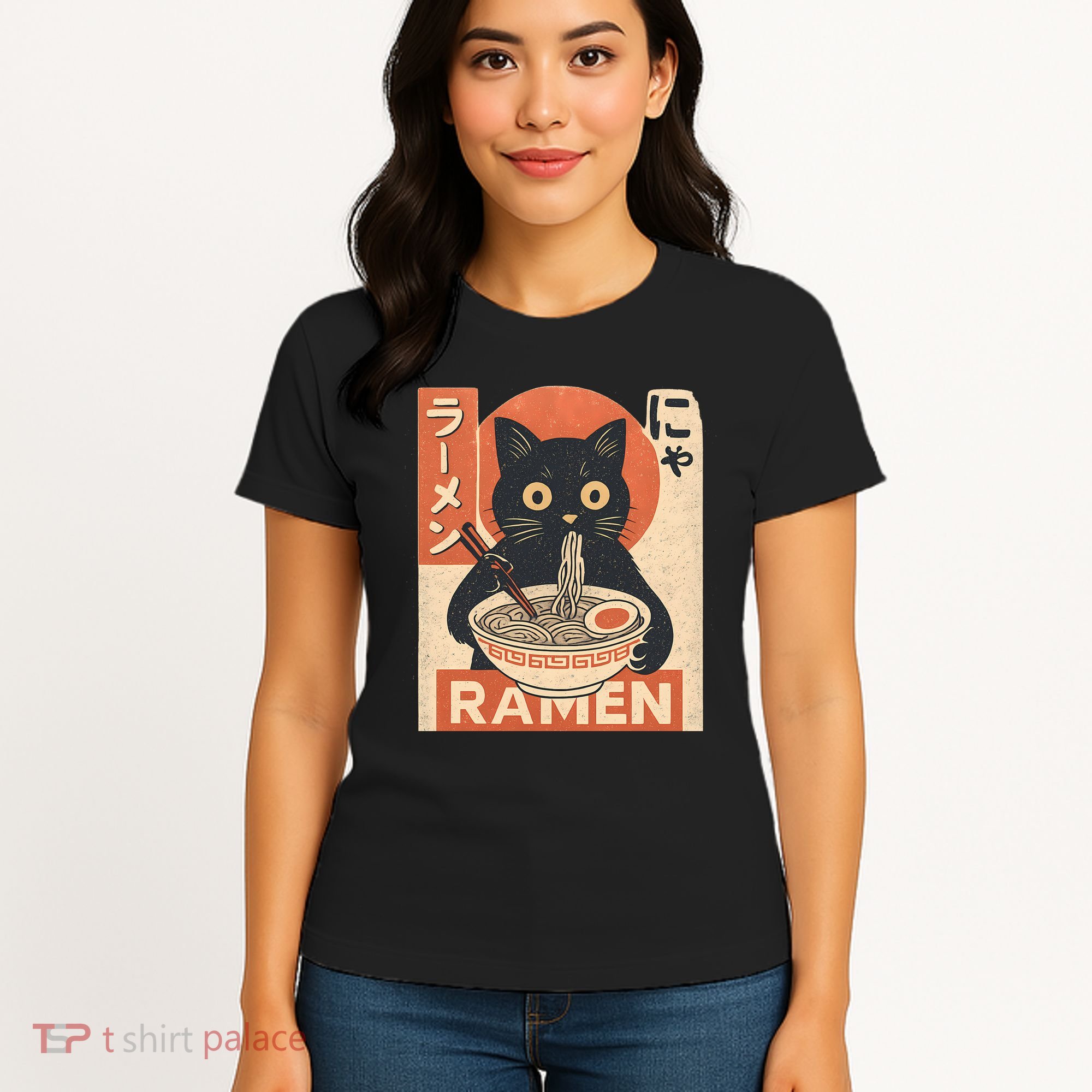 Neko Ramen Women's T-Shirt