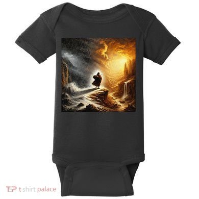 Neither Rain Nor Snow Renaissance Style Art Baby Bodysuit