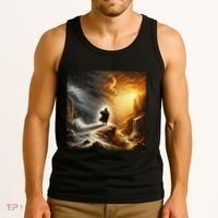 Neither Rain Nor Snow Renaissance Style Art Tank Top thumb 3