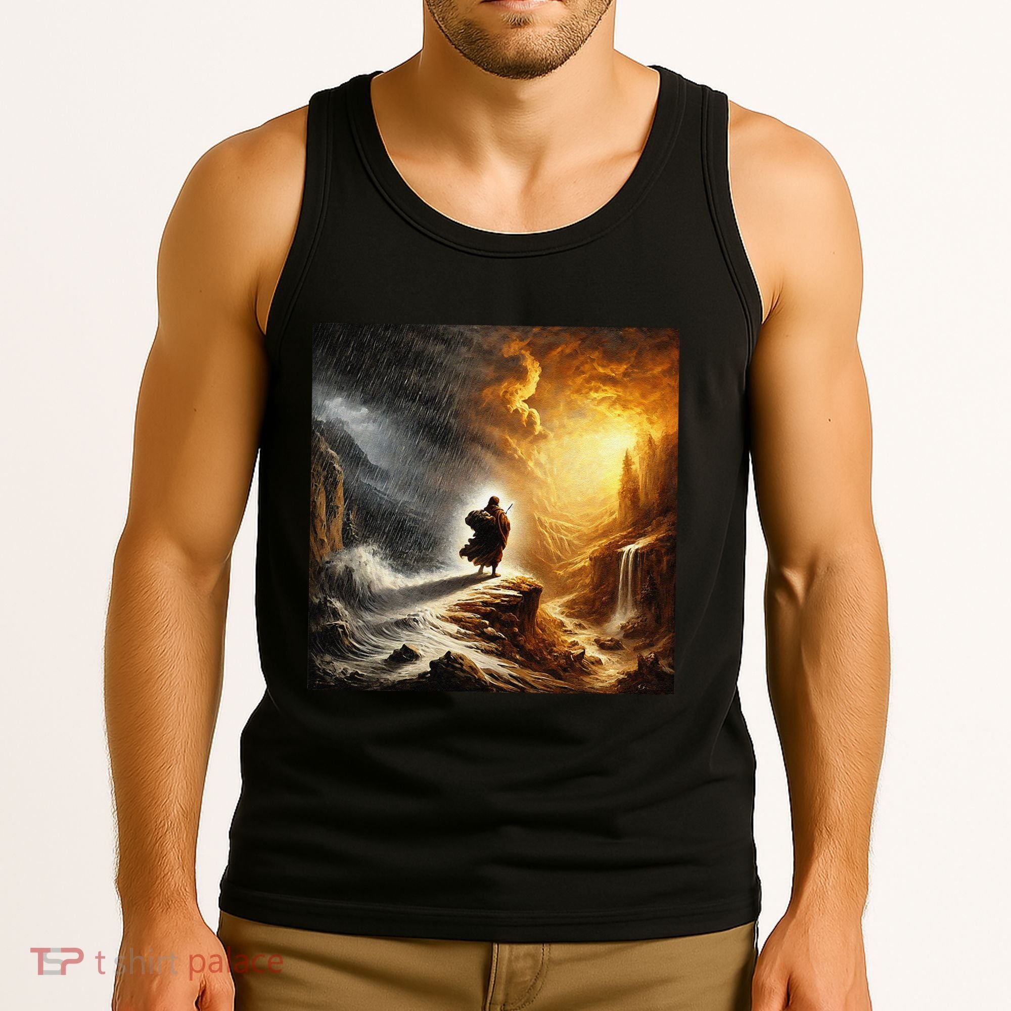 Neither Rain Nor Snow Renaissance Style Art Tank Top