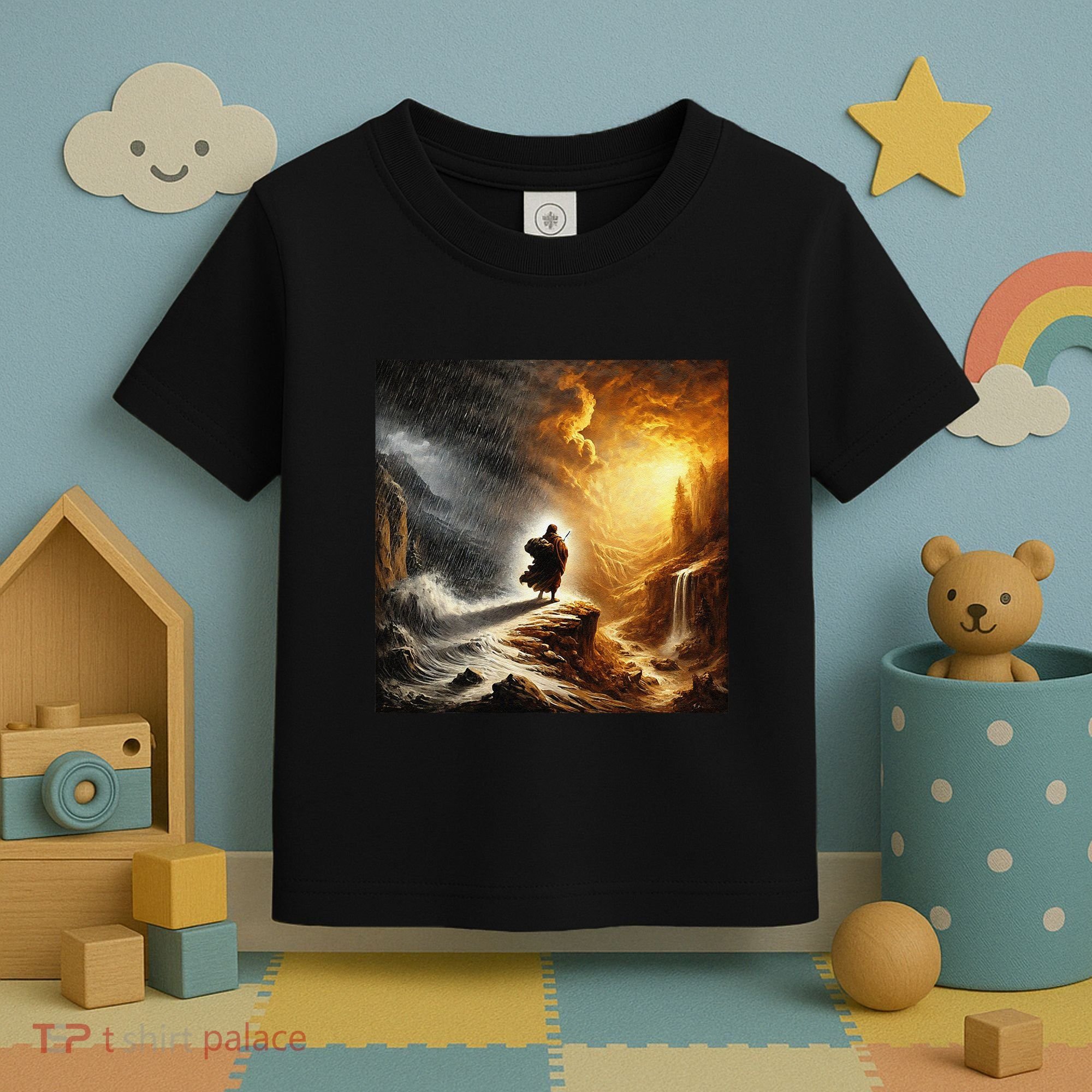 Neither Rain Nor Snow Renaissance Style Art Toddler T-Shirt