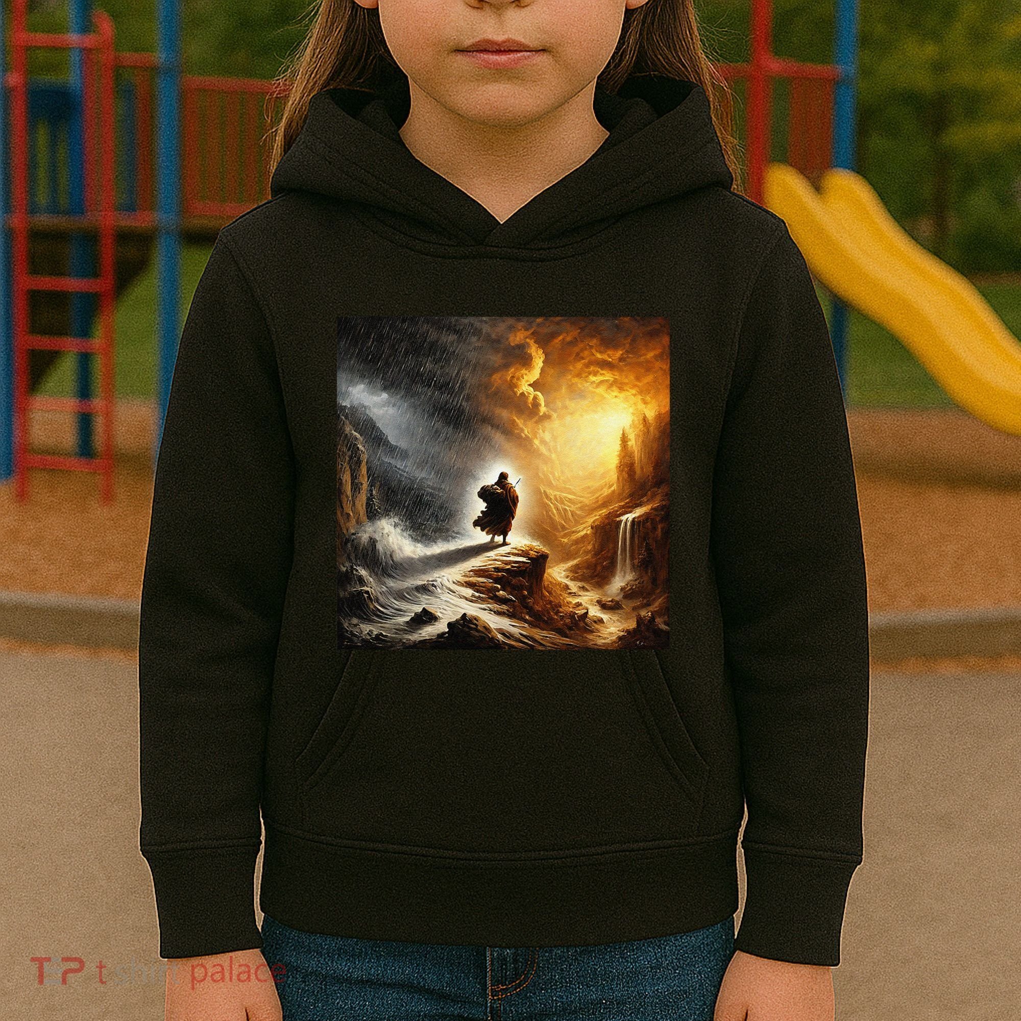 Neither Rain Nor Snow Renaissance Style Art Kids Hoodie