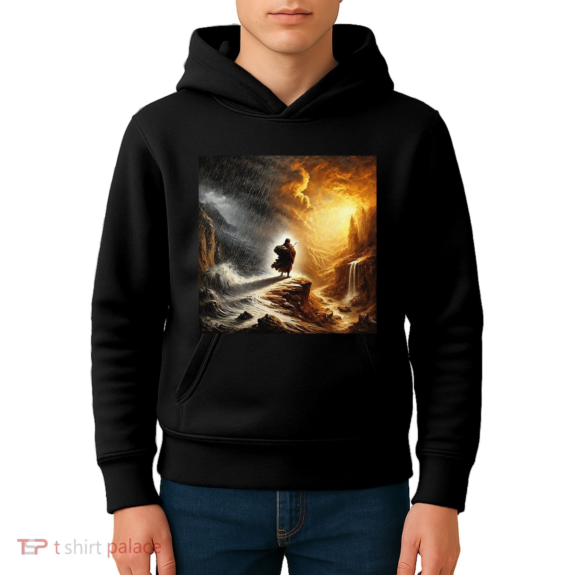 Neither Rain Nor Snow Renaissance Style Art Kids Hoodie