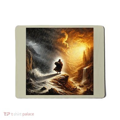 Neither Rain Nor Snow Renaissance Style Art Mousepad