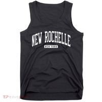 New Rochelle New York Ny College University Style Tank Top thumb 0