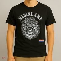 Nederland Reto Netherlands Lion Holland Dutch And Women T-Shirt thumb 3