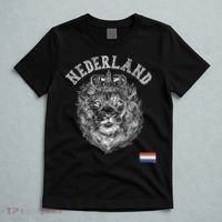 Nederland Reto Netherlands Lion Holland Dutch And Women T-Shirt thumb 5
