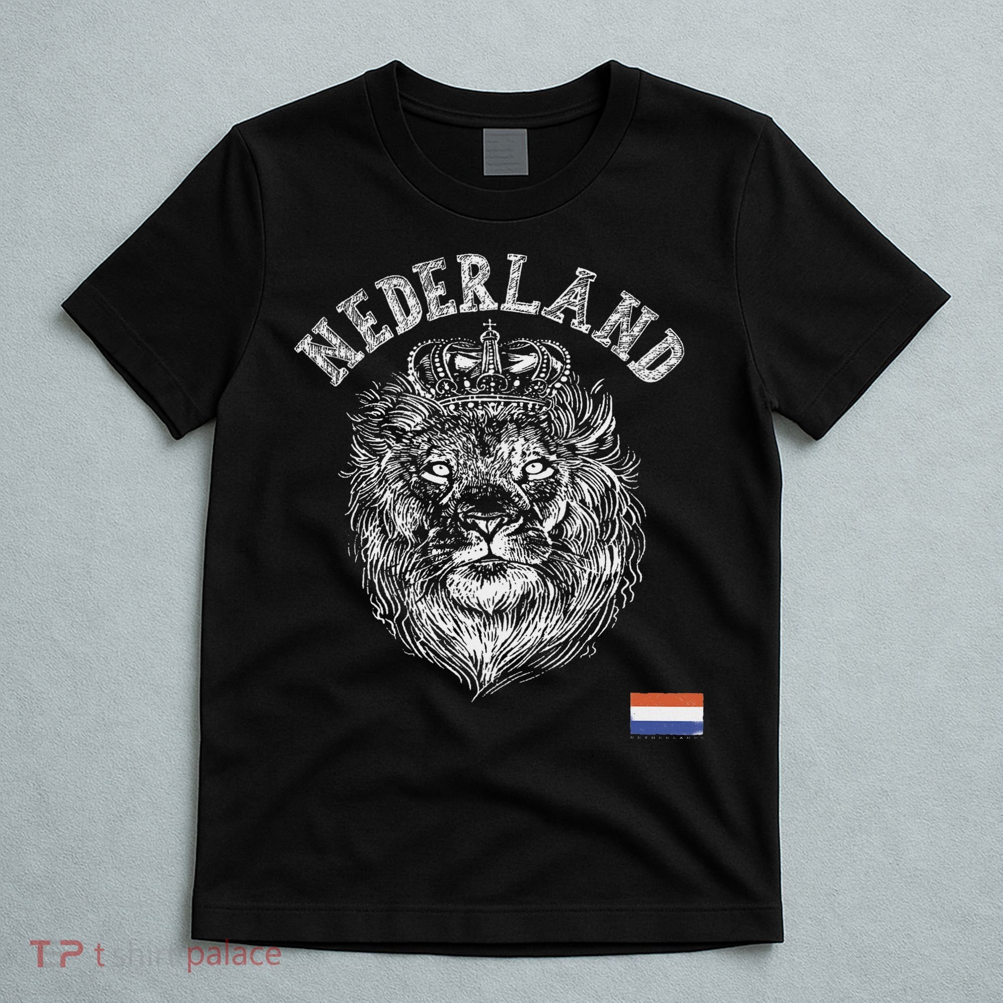 Nederland Reto Netherlands Lion Holland Dutch And Women T-Shirt