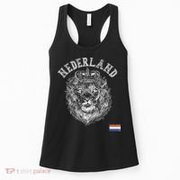 Nederland Reto Netherlands Lion Holland Dutch And Women Women's Tank Top thumb 0