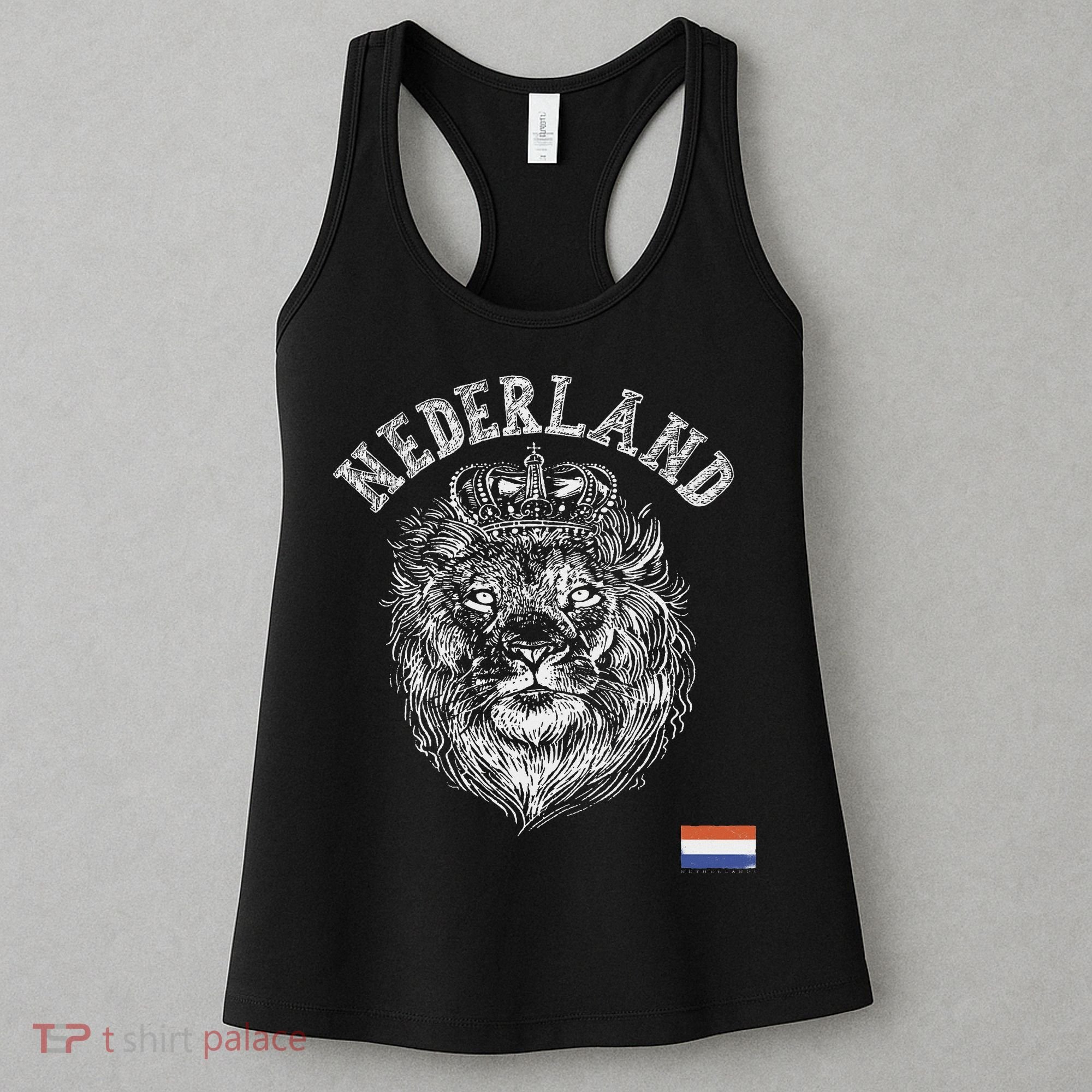 Nederland Reto Netherlands Lion Holland Dutch And Women Women's Tank Top