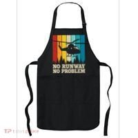 No Runway No Problem Helicopter Pilot Apron thumb 0