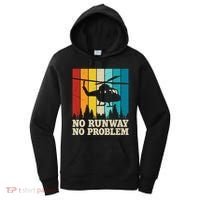 No Runway No Problem Helicopter Pilot Women's Hoodie thumb 0