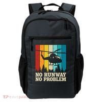 No Runway No Problem Helicopter Pilot Backpack thumb 0