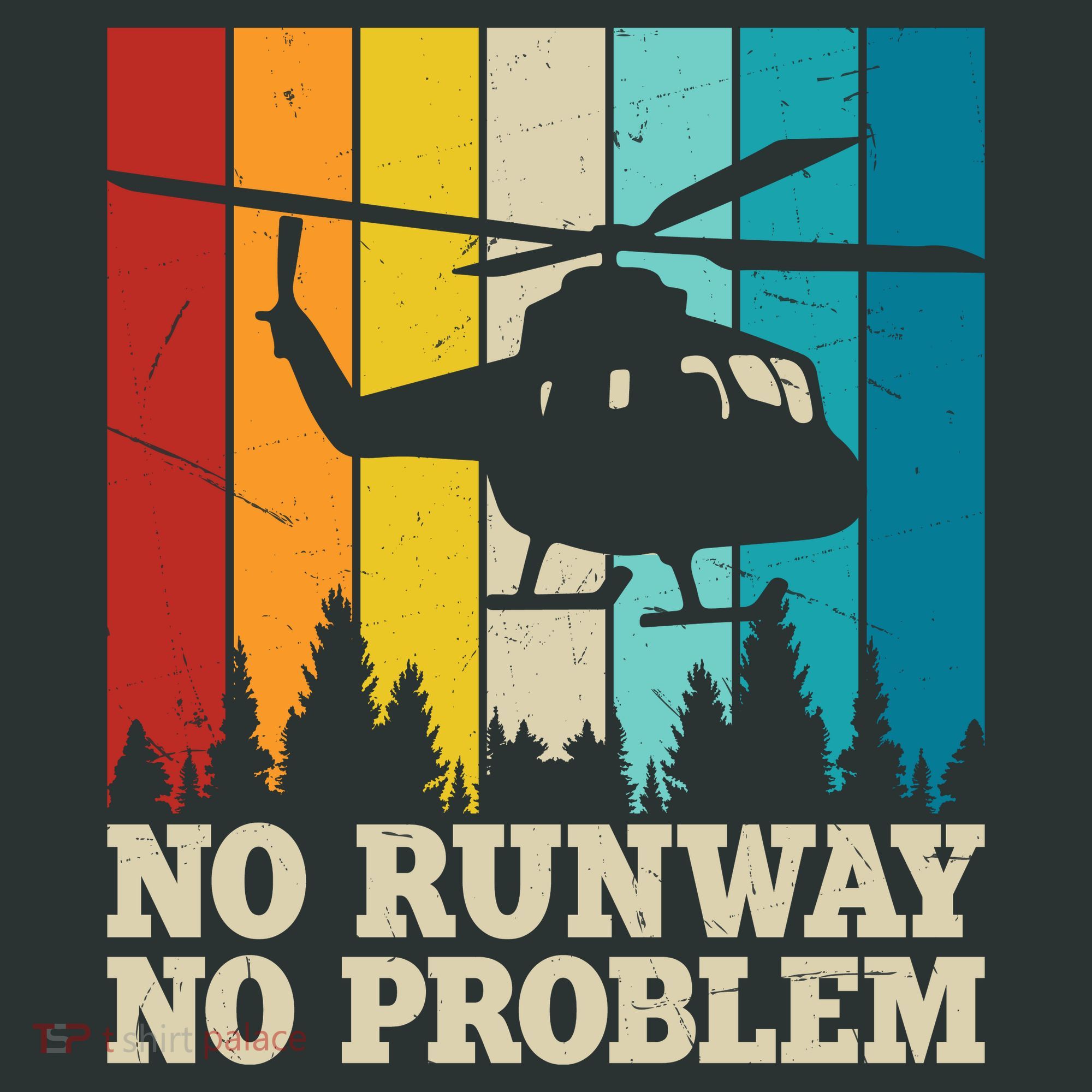 No Runway No Problem Helicopter Pilot Baby Bodysuit