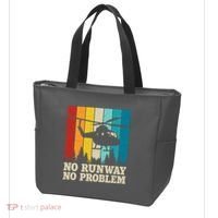 No Runway No Problem Helicopter Pilot Tote Bag thumb 3