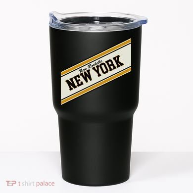 New Rochelle New York Varsity Logo Tumbler