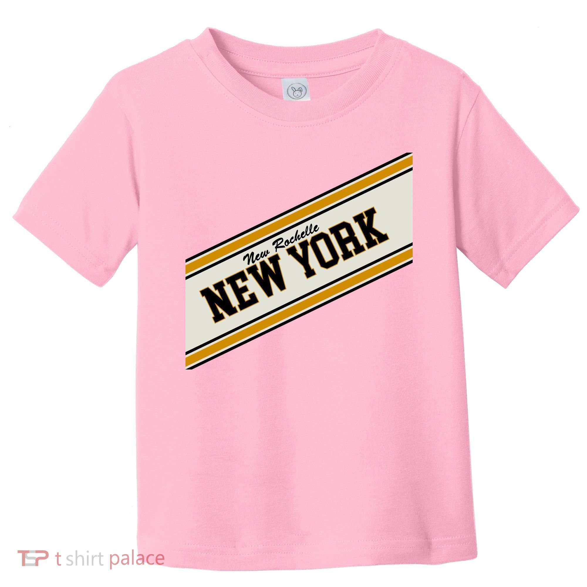 New Rochelle New York Varsity Logo Toddler T-Shirt