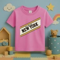 New Rochelle New York Varsity Logo Toddler T-Shirt thumb 3