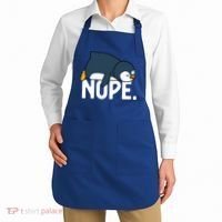  Nope Relaxed Not Today Funny Lazy Penguin Meme Apron thumb 2