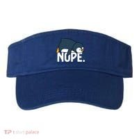  Nope Relaxed Not Today Funny Lazy Penguin Meme Visor thumb 0
