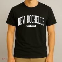 New Rochelle New York NY College University Style T-Shirt thumb 3