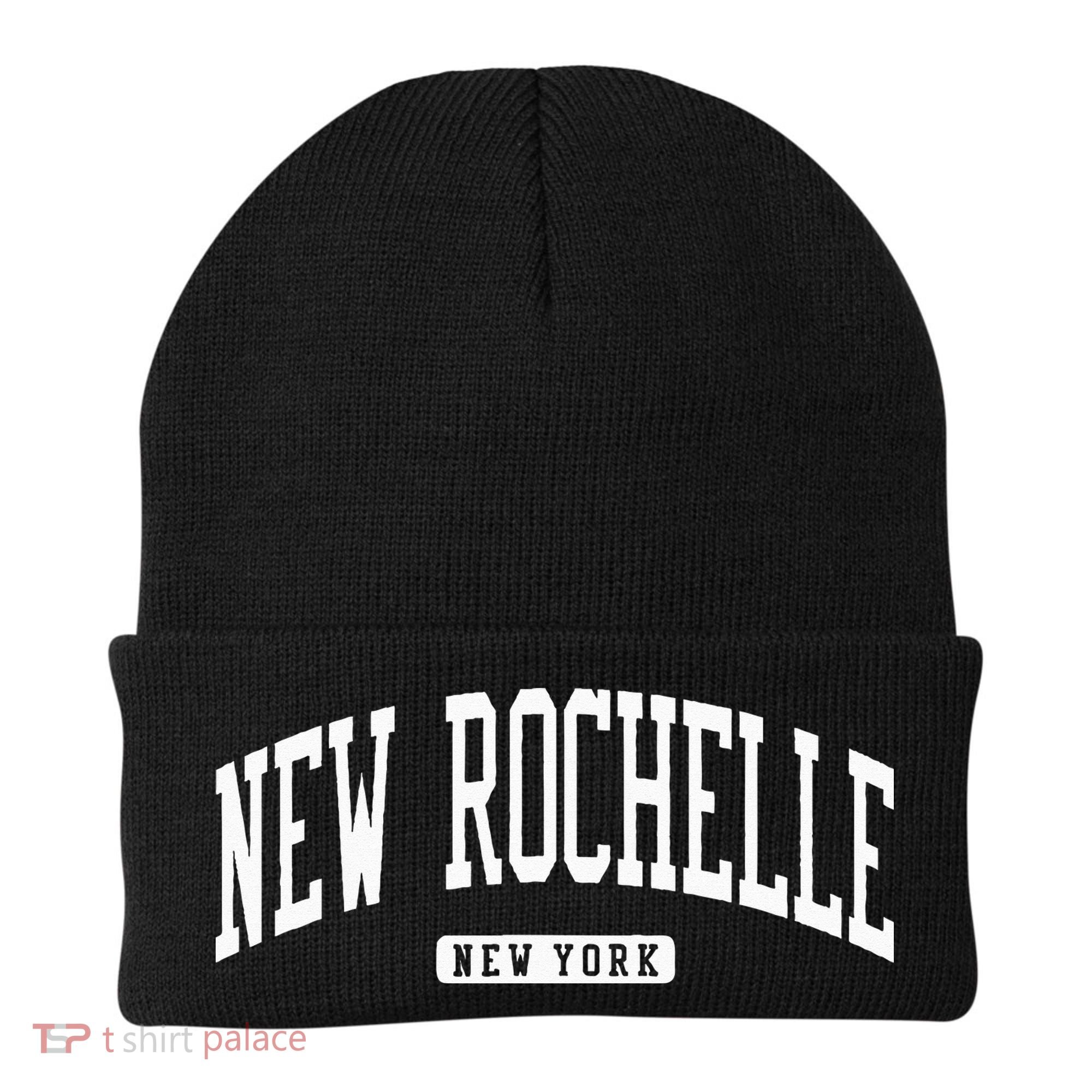 New Rochelle New York NY College University Style Beanie