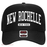 New Rochelle New York NY College University Style Hat thumb 0