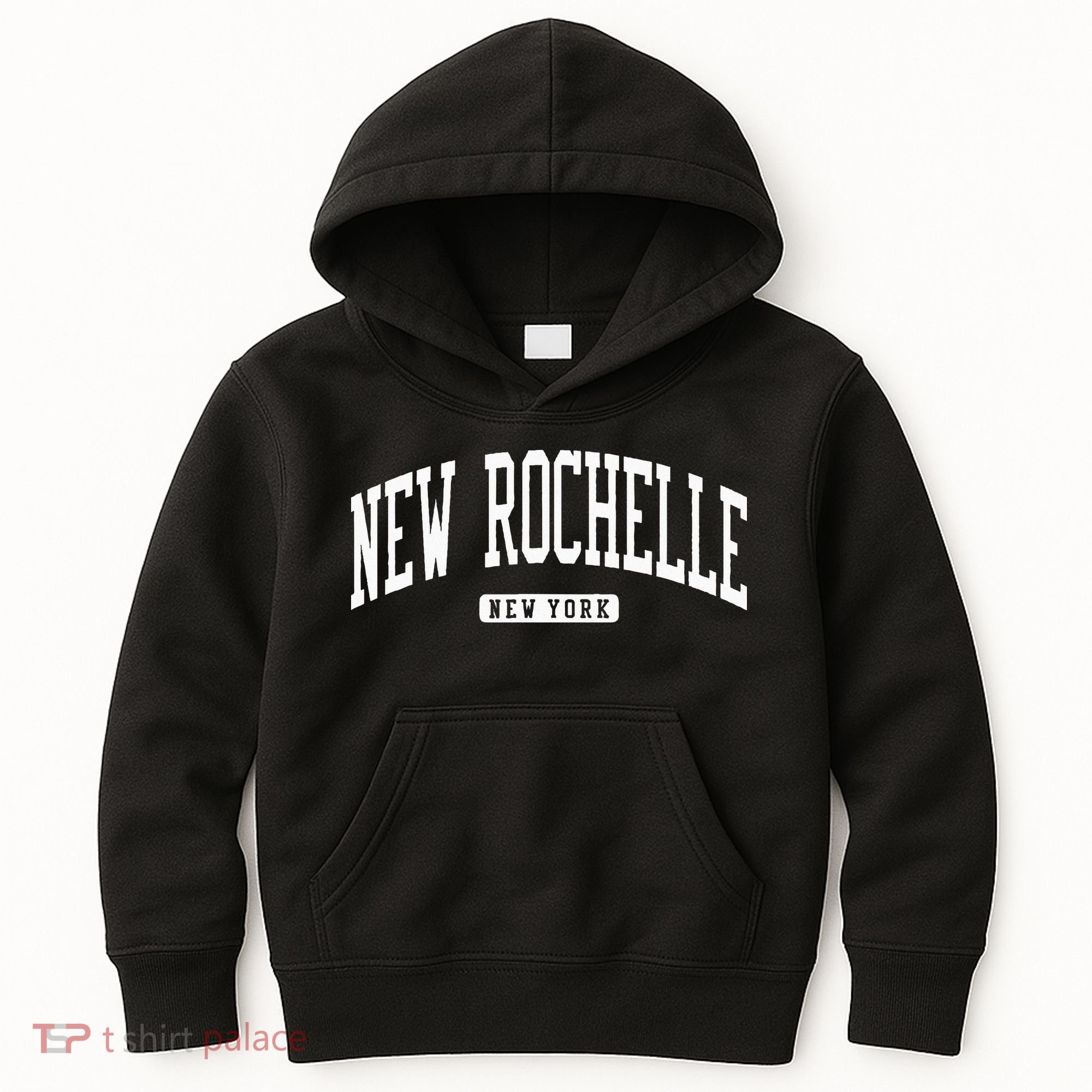 New Rochelle New York NY College University Style Kids Hoodie