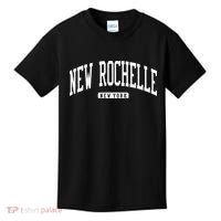 New Rochelle New York NY College University Style Kids T-Shirt thumb 0
