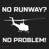 No Runway No Problem Funny Helicopter Pilot Tumbler thumb 3