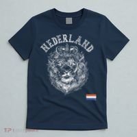 Nederland Reto Netherlands Lion Holland Dutch T-Shirt thumb 5