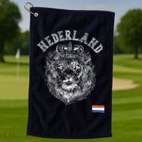 Nederland Reto Netherlands Lion Holland Dutch Golf Towel thumb 1