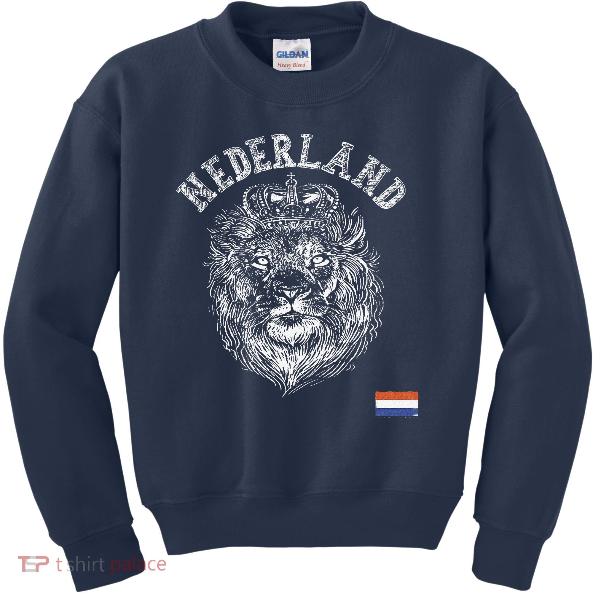 Nederland Reto Netherlands Lion Holland Dutch Kids Sweatshirt