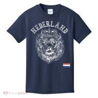 Nederland Reto Netherlands Lion Holland Dutch Kids T-Shirt thumb 0