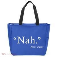 Nah Rosa Parks Quote Tote Bag thumb 0