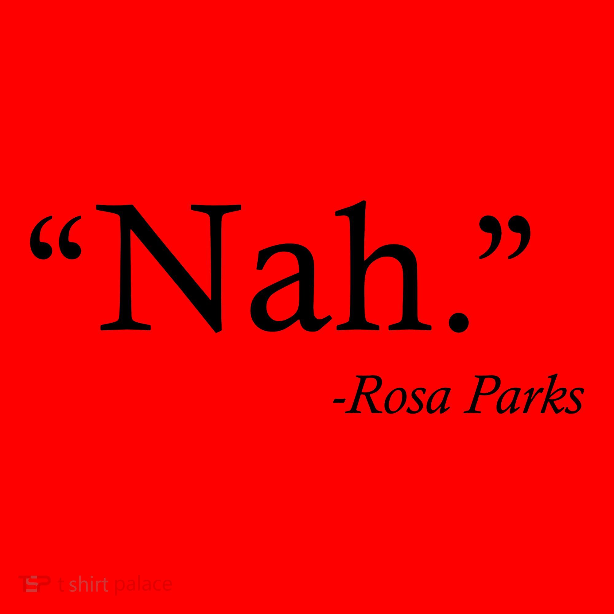 Nah Rosa Parks Quote Santa Hat