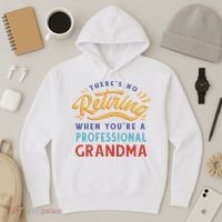 No Retiring Professional Grandma Funny Gift Hoodie thumb 3