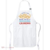 No Retiring Professional Grandma Funny Gift Apron thumb 0