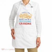 No Retiring Professional Grandma Funny Gift Apron thumb 2