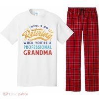 No Retiring Professional Grandma Funny Gift Pajama Set thumb 0