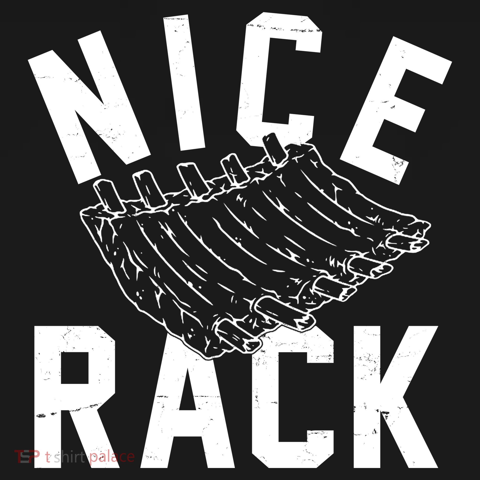Nice Rack Ribs Bbq Lover Funny Button