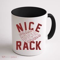 Nice Rack Ribs Bbq Lover Funny Coffee Mug thumb 1