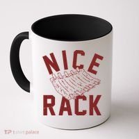 Nice Rack Ribs Bbq Lover Funny Coffee Mug thumb 0
