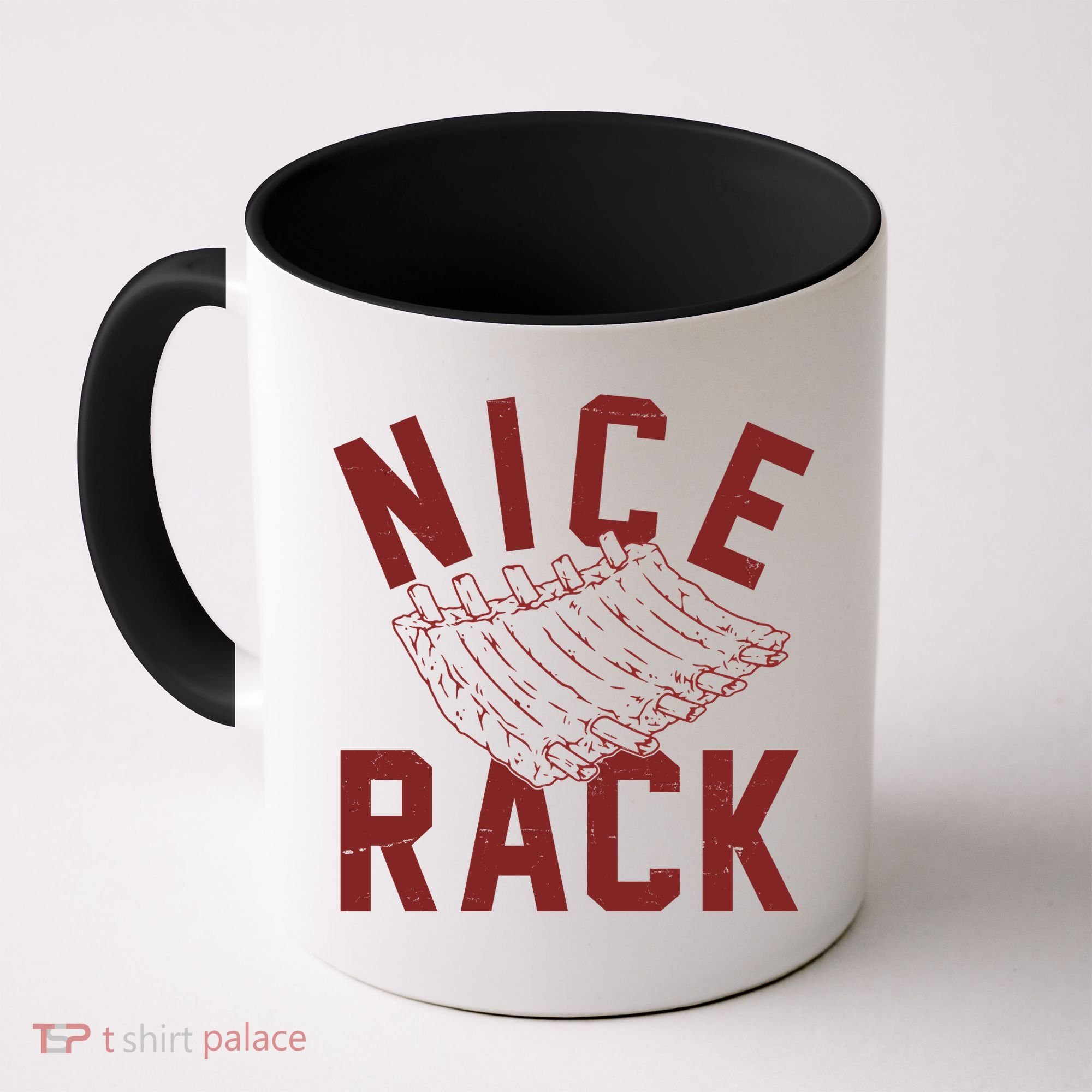 Nice Rack Ribs Bbq Lover Funny Coffee Mug